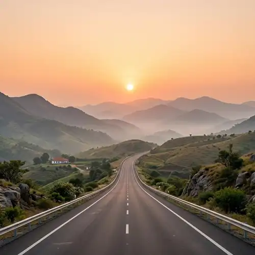 Getting there road routes holiday go